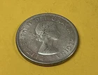 1963 Canada Silver 50 Cents - World Canadian 80% silver coin.