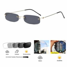 Women Super Mini Rimless Photochromic Nearsighted Glass -1.0 -2.0 -8.0 Negative