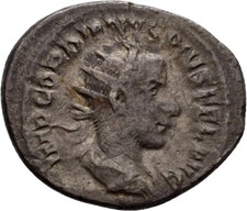 Rome Gordian III Antoninian 24mm / 2.6g Genuine Coin #VOX44