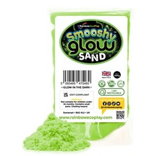 Glow in the Dark Play Sand, Kids, Stocking Filler, Sensory Toy, Smooshy Sand