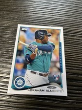 2014 Topps Series 1 Abraham Almonte RC #256 Seattle Mariners Rookie