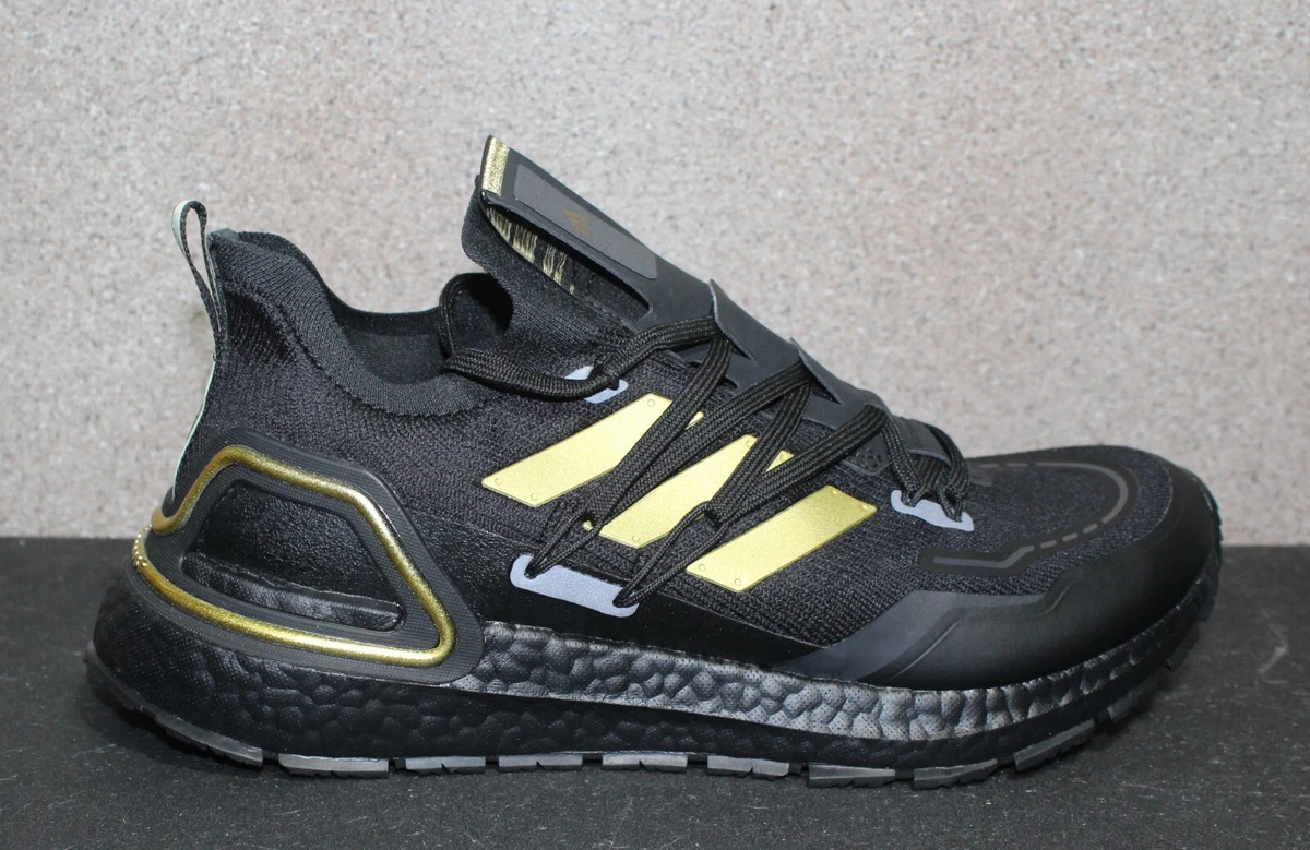 Adidas UltraBoost 20 Explorer Black Gold Metallic for sale 