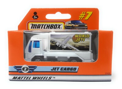 Matchbox MBX Superfast 1999 No 7 Truck Jet Cargo World Jets Int. Version boxed
