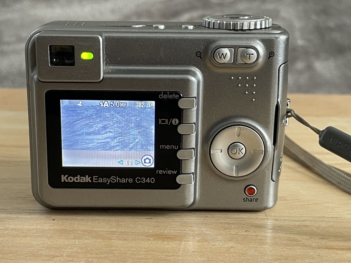 kodak easyshare c340 ＋ CONCORD 5340z Kodak Easy Share C340 5.0MP Digital Camera 3x Zoom Tested Works | eBay