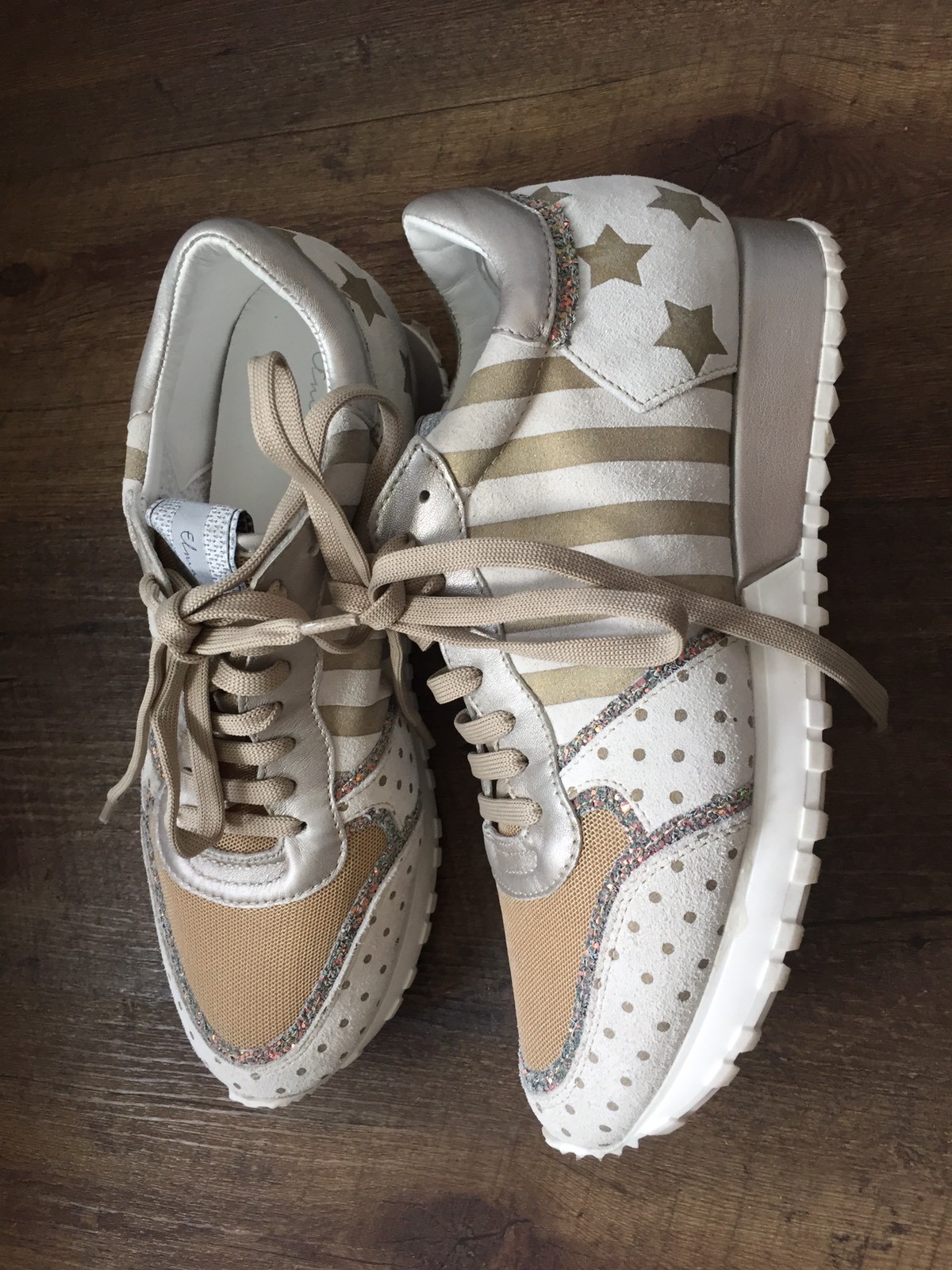 Elma Milani Sneaker/Schnürer Damen Gr.39 - 39,5 NEU, Elma Milani Sneaker/Schnürer Damen Gr.39 - 39,5 NEU,