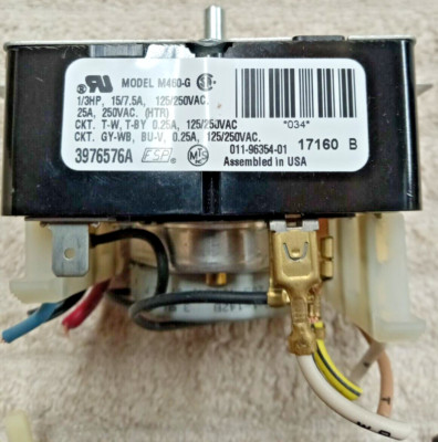 KENMORE ELITE DRYER TIMER 3976576A W/SWITCHES