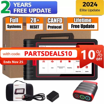 2025 NEW THINKSCAN Max OBD2 Car Diagnostic Scanner Full System IMMO ECU Coding