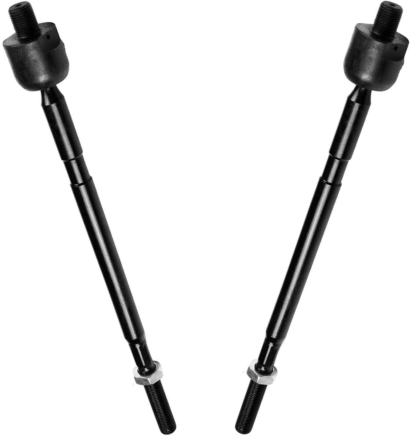 All (4) New Inner & Outer Tie Rod End + Front Sway Bars Links For