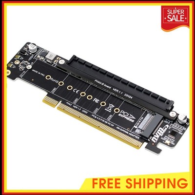 PCIe X16 To X8+X4+X4 Splitter Card Adaptor Expansion Riser Card Extended Card