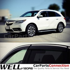 Wellvisors Window Visors 14-20 For Acura Mdx Side Deflectors Deflectors Wellvisors Window Visors 14-20 For Acura Mdx Side Deflectors Deflectors