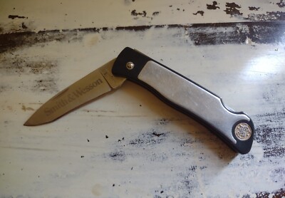 Vtg Smith & Wesson Performance ROC 440 Black Zytel Stainless