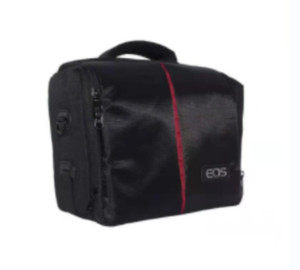 Waterproof DSLR Travel Camera Bag Shoulder Lens Carry Case For Canon EOS Nikon - Black