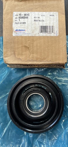 NEW OEM NOS GM 6580044 AC Compressor Clutch Pulley Delco 15-4615 2000-05 Pontiac - Picture 3 of 4