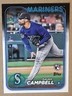 2024 Topps Series 1 Isaiah Campbell Rookie Card Seattle Mariners/Boston Red Sox 