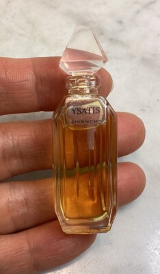 ヴィンテージ GIVENCHY Ysatis イザティスミニ香水ケース付レア希少 Vintage Ysatis By GIVENCHY Eau De Toilette 1/8 Oz 4ml Mini Perfume