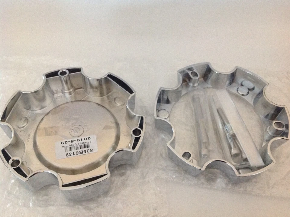 Tapa central cromada para llanta Helo HE835 6x5,6 6x135 con espaciador 835B6139 Foto 4 de 4