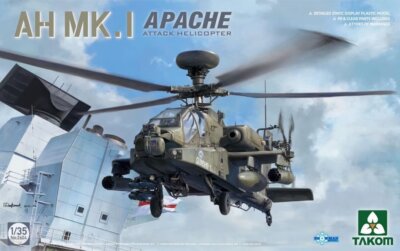Takom 2604 AH Mk. I Apache Attack Helicopter 1/35