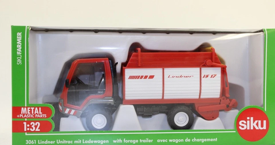 Siku 3061 Lindner Unitrac с погрузочной машиной 1:32 новый OVP - Изображение 2 из 4