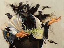 Paul Pletka : While the Ravens Laughed : Archival Quality Art Print