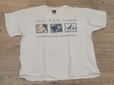 Vtg 90s Chaps Ralph Lauren Tropical Marine Si...