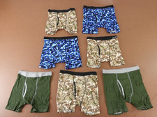 Hanes Boys Size Medium Multicolor Camo Cotton Boxer Briefs 7 Pack New