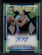 2023-24 Topps Finest Kris  Murray Flashback Black Auto RC /25