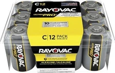 Rayovac C Batteries, Ultra Pro C Cell Batteries, 12 Count