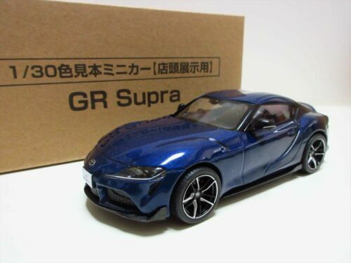 GR Supra ミニカー 1/30 ディープブルー Toyota New Supra GR Supra model Minicar Deep Blue Metallic 1/30