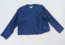 Doncaster Vintage Women's Blazer Suit Jacket Blue Long Sleeve - See Measurements