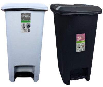Pedalbehälter mit Deckel Müll Abfall Recycling Müll Mülleimer Küche Innenbereich
