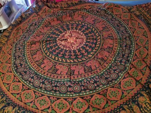 Handmade Animal Print Multicolor Ropa De Cama