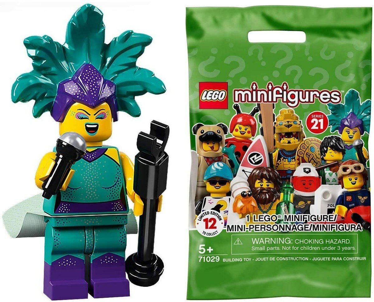 かえ Lego 71029 Collectable Minifigures Series 21 - Cabaret Singer | eBay