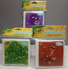 Crayola Bubbly Bath Books 3pk Rockin Red, Hello Purple and Go Go Green age 3 