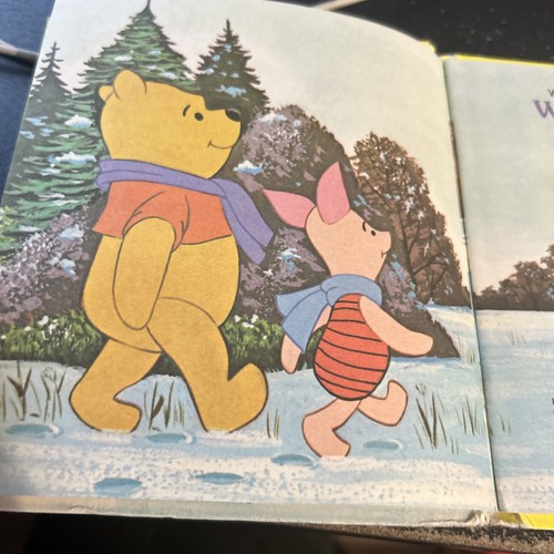 Winnie the Pooh Eeyore's House Vintage Whitman Tell-a-Tale Book 1976 Hardcover - Picture 4 of 12