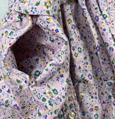 Polo Ralph Lauren Girls Short Sleeved Floral Belted Oxford Dress Size 14 NWT - Picture 10 of 11