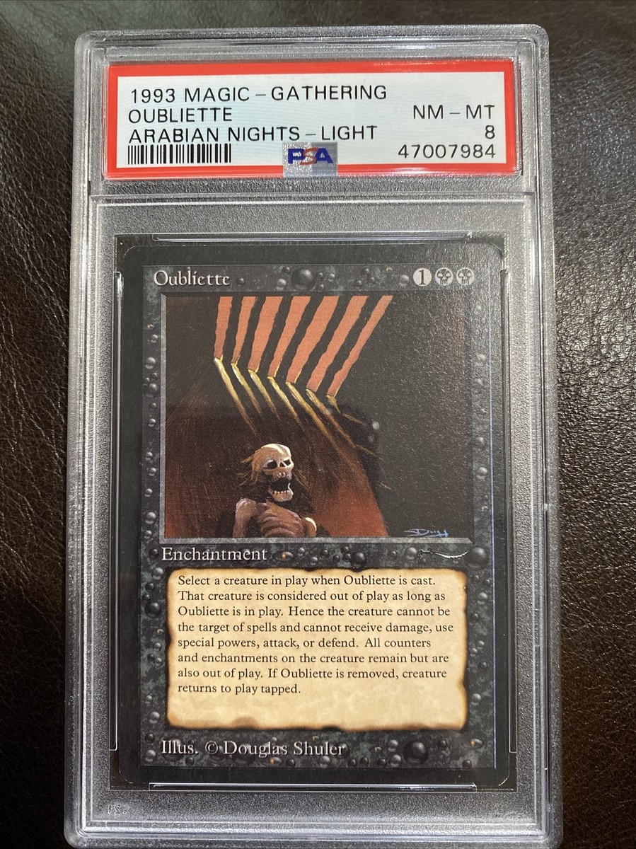 Oubliette Light - Arabian Nights - MTG - NM-MT PSA 8 | eBay