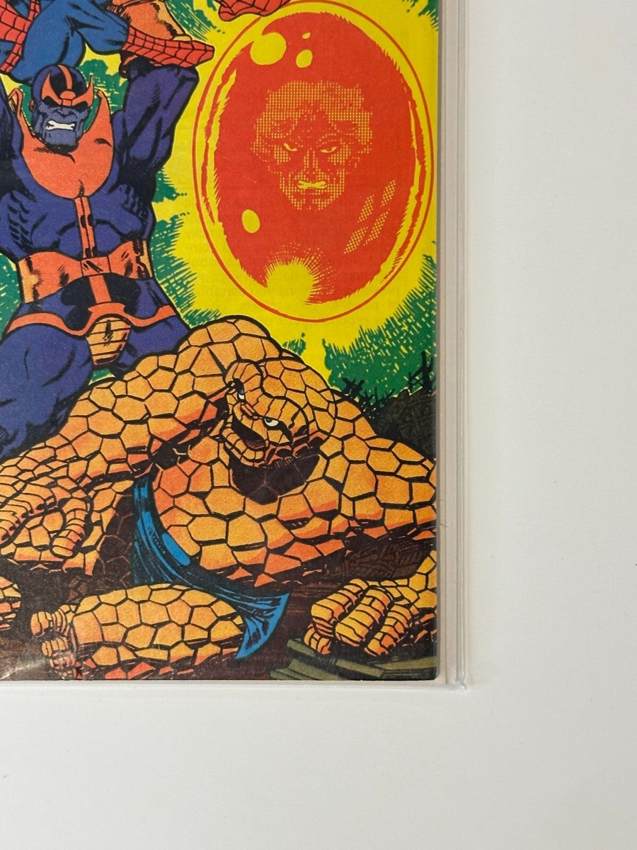 1977 Marvel Two-In-One Thing Spiderman Thanos Infinity Stone