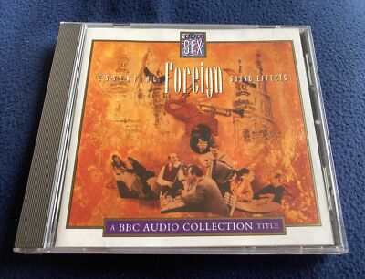 BBC SFX CD ESSENTIAL FOREIGN SOUND EFFECTS- VERY RARE