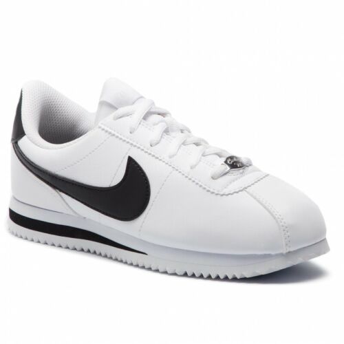 Nike Cortez Basic SL (GS) White/Black 904764 102 Kids Shoes | eBay