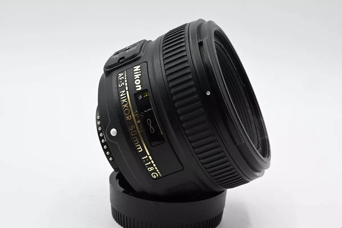 Nikon AFS AF-S NIKKOR 50mm f/1.8G Super Sharp Standard Prime Lens