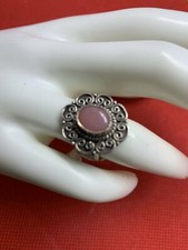 Peruvian Pink Opal Ring-Doesn't Get Any Prettier Than This  