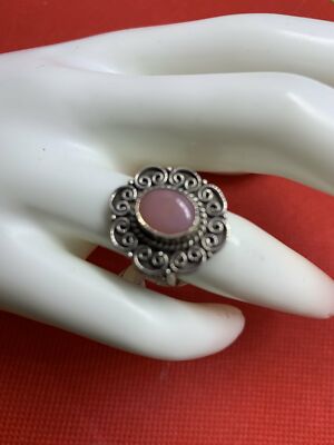 Peruanischer rosa Opal Ring - wird nicht schöner!!!