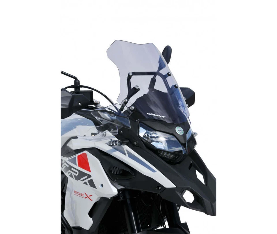 BENELLI TRK 502 X -17/24 - BULLE ORIGINE ERMAX GRIS CLAIR / 0298002 - Photo 2/2