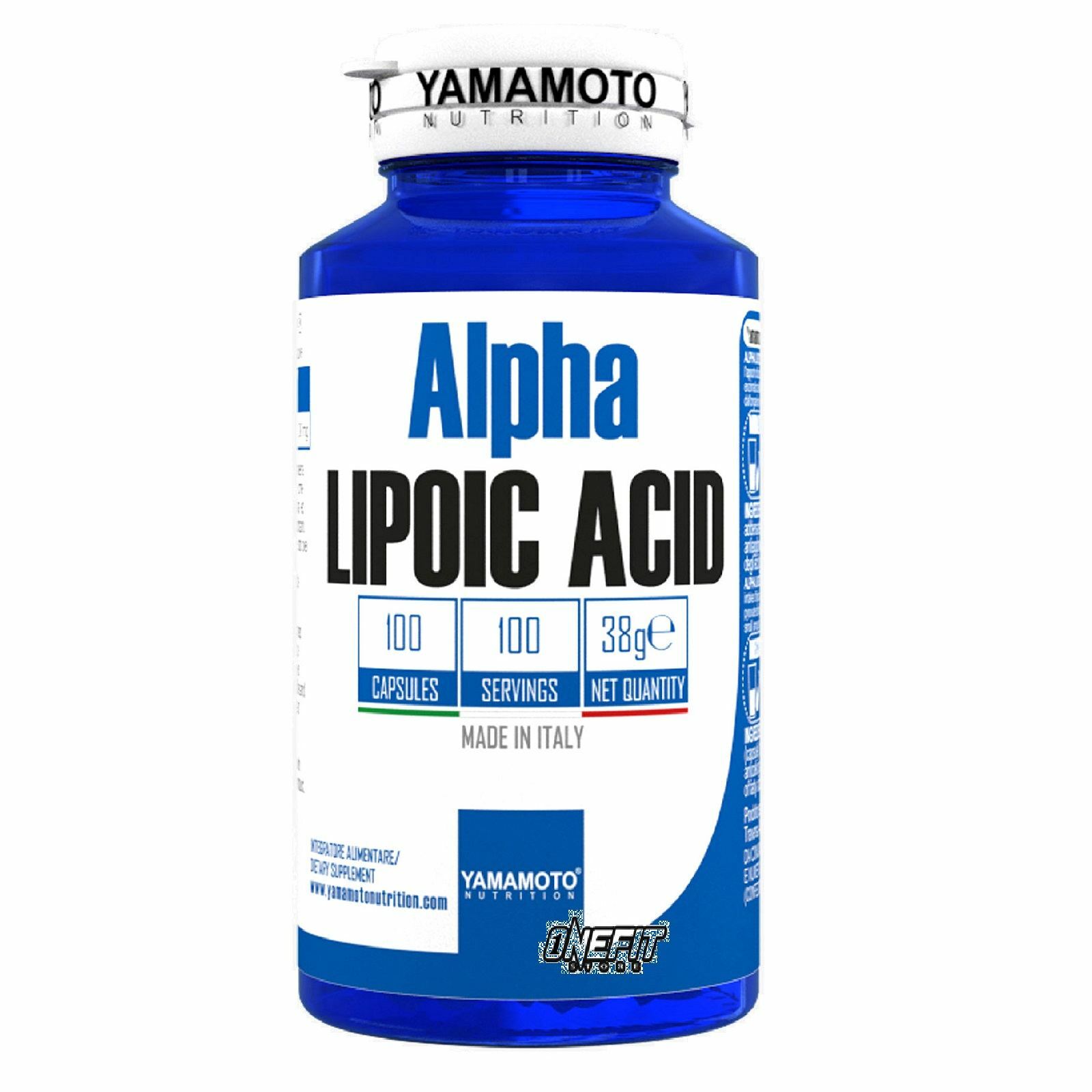 Alpha LIPOIC ACID di YAMAMOTO NUTRITION 100 caps ACIDO ALFA LIPOICO ALA