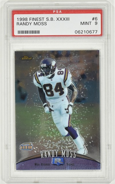 Randy Moss 1998 Topps Finest