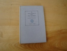 HISTORY & SOURCES PERCY'S MEMOIR GOLDSMITH KATHARINE BALDERSTON 1926 SIGNED HC