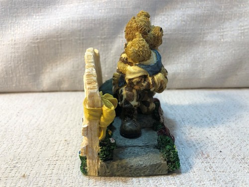 Estatuilla de regreso a casa de Boyds Bear Bearstone Collection Greg Mattie A Heros 228482 - Imagen 4 de 6