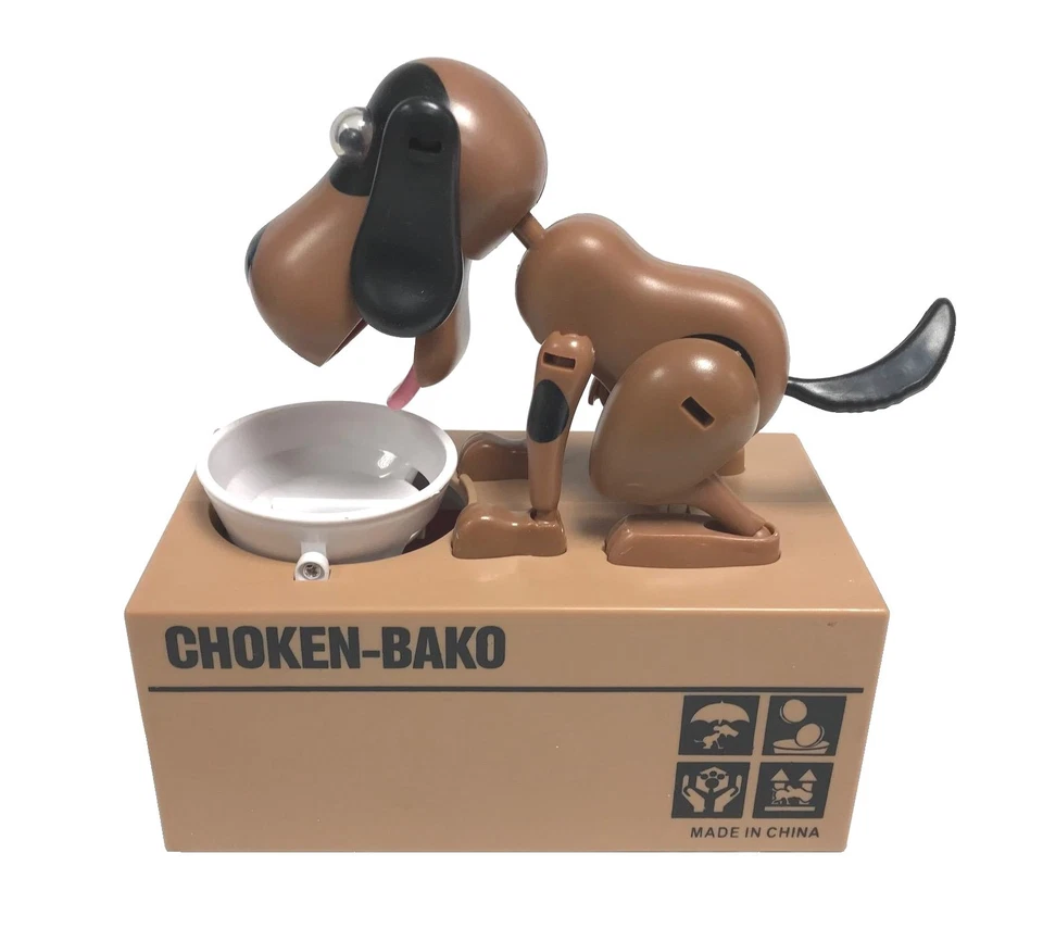 Cute Electric Eat Money Dog Money Bank Coin Piggy Bank Money Box Kids Gift UK - Image 2 of 4