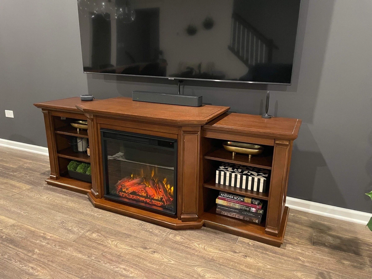 Real Flame® Valmont Electric Fireplace Media Cabinet | eBay