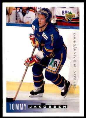 1995-96 Upper Deck Swedish Tommy Jakobsen #38